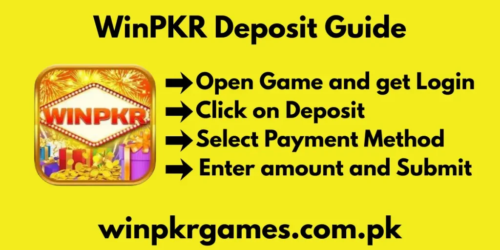 deposit money in winpkr